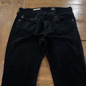 Women’s AG bootcut corduroy jeans.